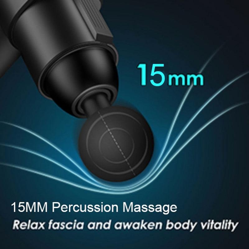 Powerful Electric Percussion Fascial Gun for Deep Muscle Relaxation and Pain Relief | Fitness Recovery Tool